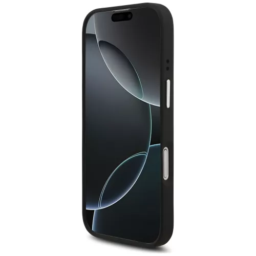 Guess - Hardcase 4G Grained Big and Classic Logo (GUHCP17SPG4SMCEK) - iPhone 17 - Black