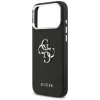 Guess - Hardcase 4G Grained Big and Classic Logo (GUHCP17LPG4SMCEK) - iPhone 17 Pro - Black