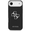 Guess - Keménytok 4G Szemcsézett Nagy és Klasszikus Logó (GUHCP17MPG4SMCEK) - iPhone 17 Air - Fekete