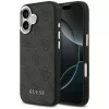 Guess - Keménytok 4G Klasszikus Logó MagSafe (GUHMP17SP4GSSMCK) - iPhone 17 - Fekete