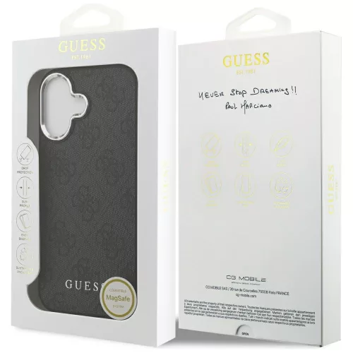 Guess - Hardcase 4G Classic Logo MagSafe (GUHMP17SP4GSSMCK) - iPhone 17 - Black