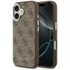 Guess - Keménytok 4G Klasszikus Logó MagSafe (GUHMP17SP4GSSMCW) - iPhone 17 - Barna