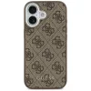 Guess - Keménytok 4G Klasszikus Logó MagSafe (GUHMP17SP4GSSMCW) - iPhone 17 - Barna