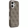 Guess - Keménytok 4G Klasszikus Logó MagSafe (GUHMP17SP4GSSMCW) - iPhone 17 - Barna
