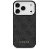 Guess - Keménytok 4G Klasszikus Logó MagSafe (GUHMP17LP4GSSMCK) - iPhone 17 Pro - Fekete