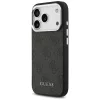 Guess - Keménytok 4G Klasszikus Logó MagSafe (GUHMP17LP4GSSMCK) - iPhone 17 Pro - Fekete