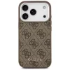 Guess - Keménytok 4G Klasszikus Logó MagSafe (GUHMP17LP4GSSMCW) - iPhone 17 Pro - Barna