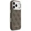Guess - Keménytok 4G Klasszikus Logó MagSafe (GUHMP17LP4GSSMCW) - iPhone 17 Pro - Barna