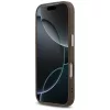 Guess - Keménytok 4G Klasszikus Logó MagSafe (GUHMP17LP4GSSMCW) - iPhone 17 Pro - Barna