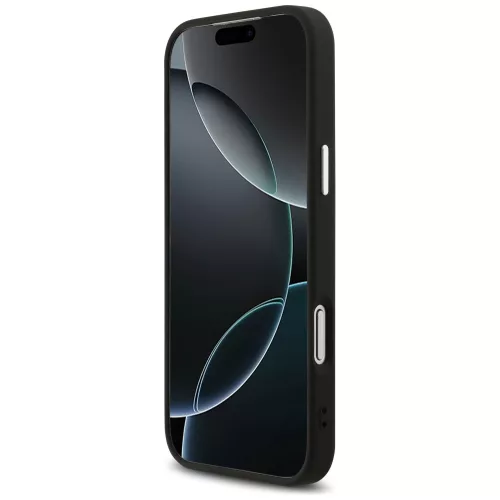 Guess - Keménytok 4G Klasszikus Logó MagSafe (GUHMP17XP4GSSMCK) - iPhone 17 Pro Max - Fekete