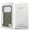 Guess - Keménytok 4G Klasszikus Logó MagSafe (GUHMP17XP4GSSMCW) - iPhone 17 Pro Max - Barna