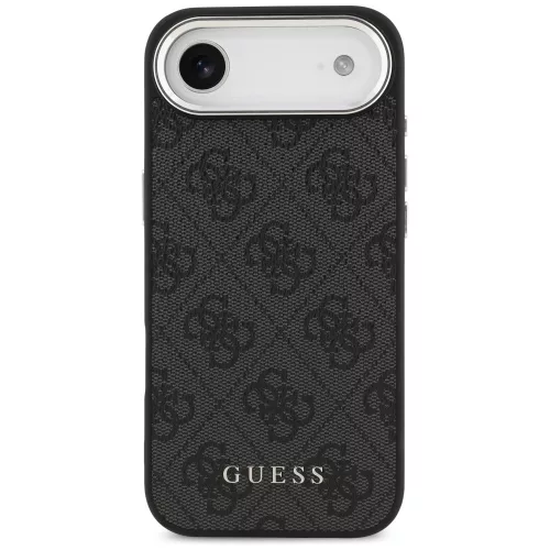 Guess - Keménytok 4G Klasszikus Logó MagSafe (GUHMP17MP4GSSMCK) - iPhone 17 Air - Fekete