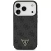 Guess - Keménytok 4G Háromszög Logó MagSafe (GUHMP17LP4TSRCMK) - iPhone 17 Pro - Fekete