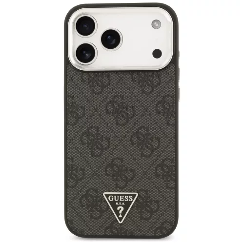 Guess - Hardcase 4G Triangle Logo MagSafe (GUHMP17XP4TSRCMK) - iPhone 17 Pro Max - Black