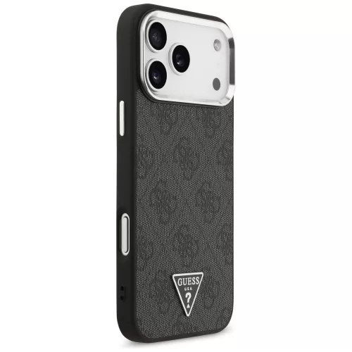 Guess - Hardcase 4G Triangle Logo MagSafe (GUHMP17XP4TSRCMK) - iPhone 17 Pro Max - Black