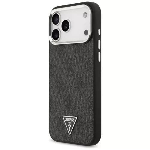 Guess - Hardcase 4G Triangle Logo MagSafe (GUHMP17XP4TSRCMK) - iPhone 17 Pro Max - Black