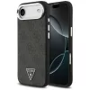 Guess - Keménytok 4G Háromszög Logó MagSafe (GUHMP17MP4TSRCMK) - iPhone 17 Air - Fekete