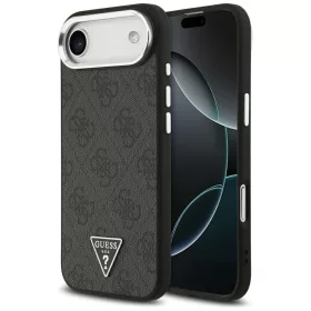   Guess - Keménytok 4G Háromszög Logó MagSafe (GUHMP17MP4TSRCMK) - iPhone 17 Air - Fekete