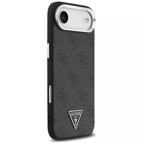 Guess - Keménytok 4G Háromszög Logó MagSafe (GUHMP17MP4TSRCMK) - iPhone 17 Air - Fekete