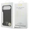 Guess - Keménytok 4G Háromszög Logó MagSafe (GUHMP17MP4TSRCMK) - iPhone 17 Air - Fekete