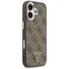 Guess - Keménytok 4G Háromszög Logó MagSafe (GUHMP17SP4TSRCMW) - iPhone 17 - Barna