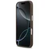 Guess - Keménytok 4G Háromszög Logó MagSafe (GUHMP17SP4TSRCMW) - iPhone 17 - Barna