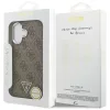 Guess - Keménytok 4G Háromszög Logó MagSafe (GUHMP17SP4TSRCMW) - iPhone 17 - Barna