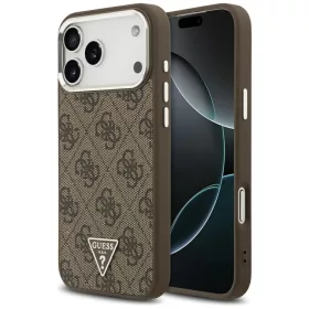   Guess - Hardcase 4G Triangle Logo MagSafe (GUHMP17XP4TSRCMW) - iPhone 17 Pro Max - Brown