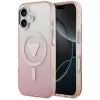 Guess - IML Átmenetes Háromszög Logó MagSafe (GUHMP17SHGTMLCGP) - iPhone 17 - Rózsaszín