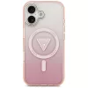 Guess - IML Átmenetes Háromszög Logó MagSafe (GUHMP17SHGTMLCGP) - iPhone 17 - Rózsaszín