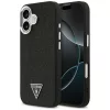 Guess - Csillámos Háromszög Logó MagSafe (GUHMP17SPFGTSCMK) - iPhone 17 - Fekete
