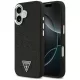 Guess - Csillámos Háromszög Logó MagSafe (GUHMP17SPFGTSCMK) - iPhone 17 - Fekete