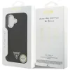 Guess - Csillámos Háromszög Logó MagSafe (GUHMP17SPFGTSCMK) - iPhone 17 - Fekete
