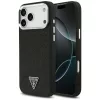 Guess - Csillámos Háromszög Logó MagSafe (GUHMP17XPFGTSCMK) - iPhone 17 Pro Max - Fekete