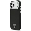 Guess - Csillámos Háromszög Logó MagSafe (GUHMP17XPFGTSCMK) - iPhone 17 Pro Max - Fekete