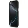 Guess - Csillámos Háromszög Logó MagSafe (GUHMP17MPFGTSCMK) - iPhone 17 Air - Fekete