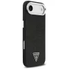 Guess - Csillámos Háromszög Logó MagSafe (GUHMP17MPFGTSCMK) - iPhone 17 Air - Fekete