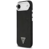 Guess - Csillámos Háromszög Logó MagSafe (GUHMP17MPFGTSCMK) - iPhone 17 Air - Fekete