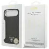 Guess - Csillámos Háromszög Logó MagSafe (GUHMP17MPFGTSCMK) - iPhone 17 Air - Fekete