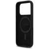 Guess - Silicone Triangle Logo MagSafe (GUHMP17LSCTRLMK) - iPhone 17 Pro - Black