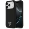 Guess - Silicone Triangle Logo MagSafe (GUHMP17XSCTRLMK) - iPhone 17 Pro Max - Black