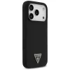 Guess - Silicone Triangle Logo MagSafe (GUHMP17XSCTRLMK) - iPhone 17 Pro Max - Black
