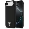 Guess - Silicone Triangle Logo MagSafe (GUHMP17MSCTRLMK) - iPhone 17 Air - Black