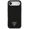 Guess - Silicone Triangle Logo MagSafe (GUHMP17MSCTRLMK) - iPhone 17 Air - Black