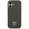 Guess - Silicone Triangle Logo MagSafe (GUHMP17SSCTRLMA) - iPhone 17 - Khaki