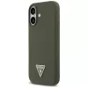 Guess - Silicone Triangle Logo MagSafe (GUHMP17SSCTRLMA) - iPhone 17 - Khaki
