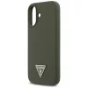 Guess - Silicone Triangle Logo MagSafe (GUHMP17SSCTRLMA) - iPhone 17 - Khaki