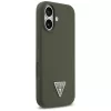 Guess - Silicone Triangle Logo MagSafe (GUHMP17SSCTRLMA) - iPhone 17 - Khaki