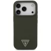 Guess - Szilikon Háromszög Logó MagSafe (GUHMP17LSCTRLMA) - iPhone 17 Pro - Khaki