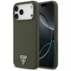 Guess - Szilikon Háromszög Logó MagSafe (GUHMP17XSCTRLMA) - iPhone 17 Pro Max - Khaki